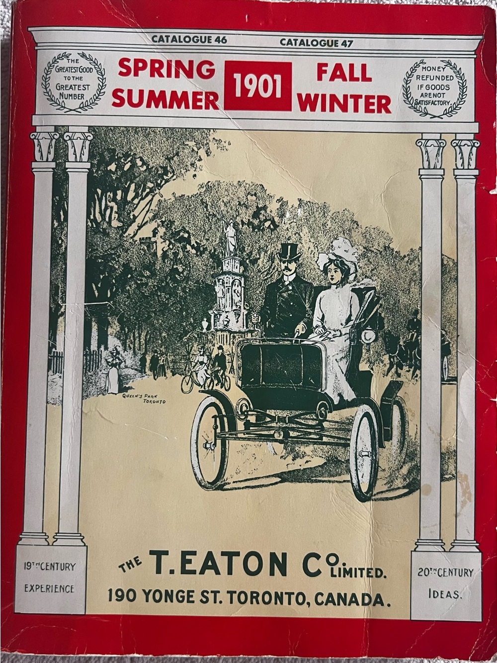 1901 T. Eaton Co. Catalogue Reprint by Musson Book Company